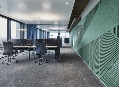 Akoestiek in bedrijfsruimte. Geluid of ruis?