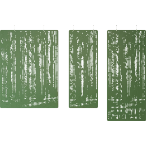 Forest roomdivider (hangende divider)