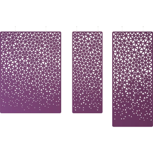 Web roomdivider (hangende divider)